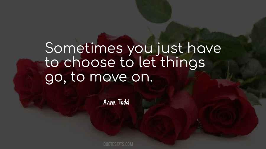 Move On Life Quotes #310643