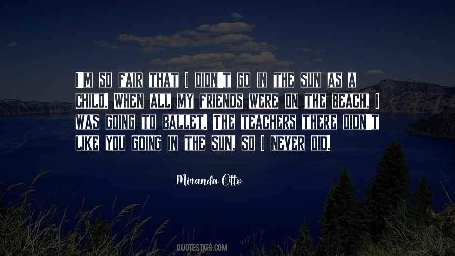 Beach Sun Quotes #1795837
