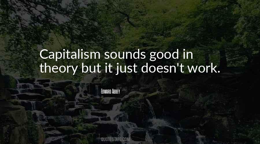 Good Capitalism Quotes #1141816