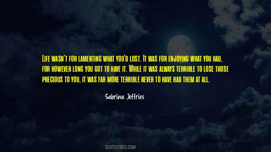 My Long Lost Love Quotes #961662