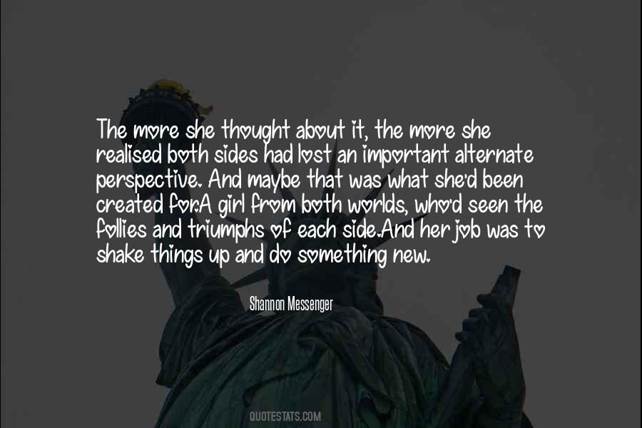 She Realised Who She Was Quotes #32821