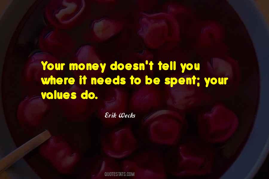 Quotes About Your Values #1361475