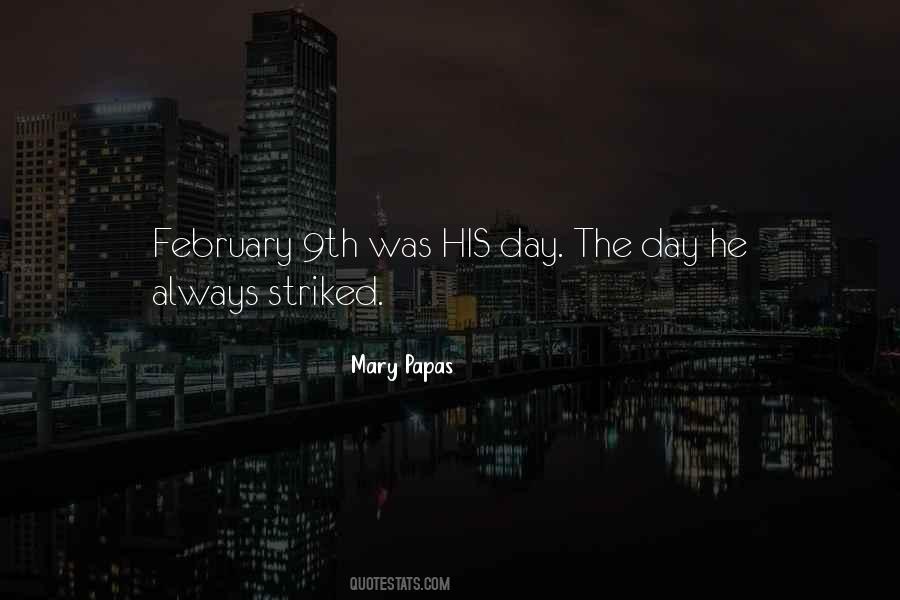 February 9 Quotes #94567