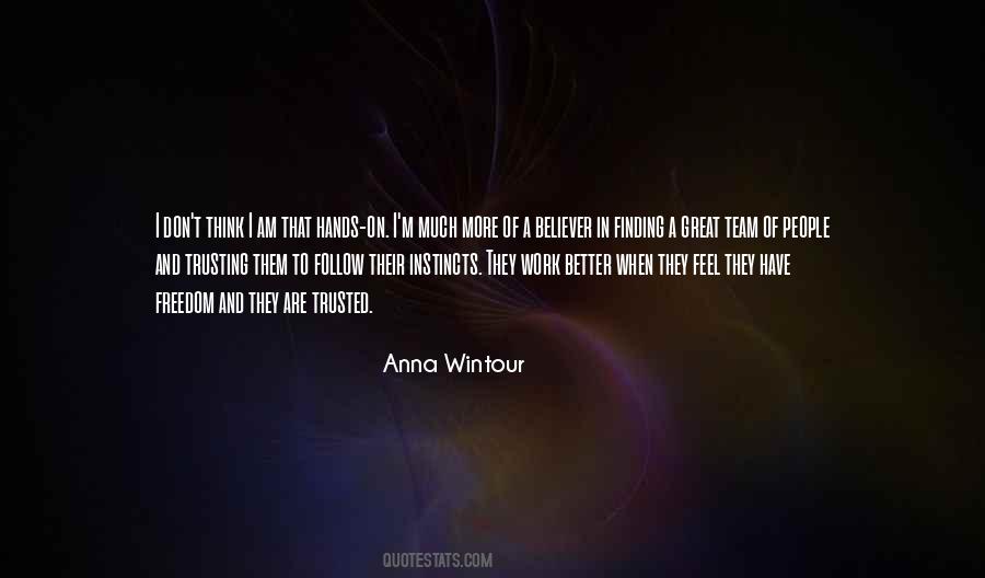 Work In A Team Quotes #1765731
