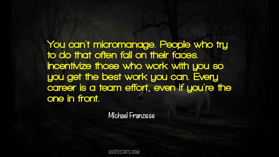 Work In A Team Quotes #1818516