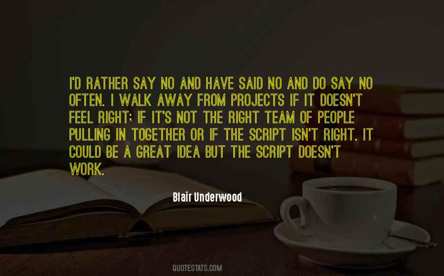 Work In A Team Quotes #689124