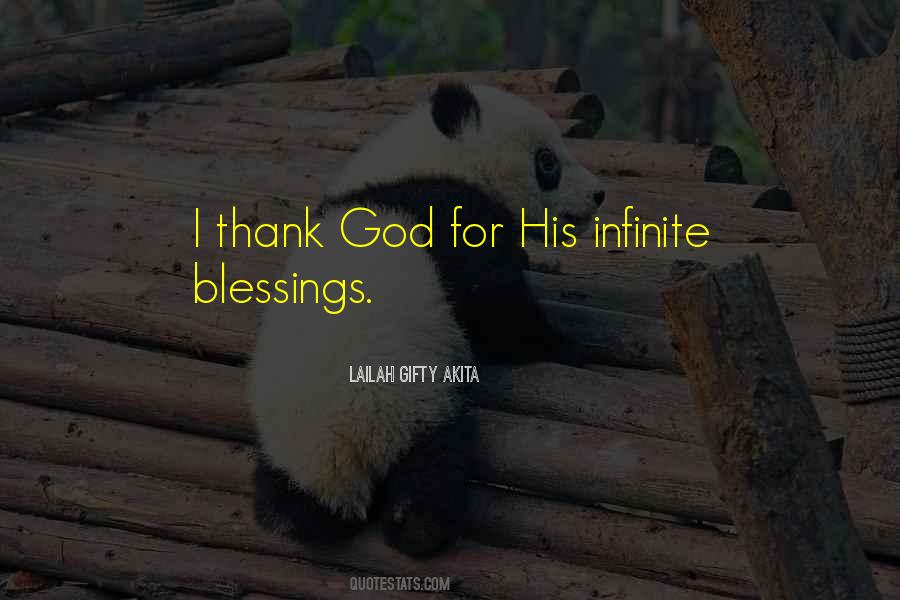 Thank God For His Blessings Quotes #857915