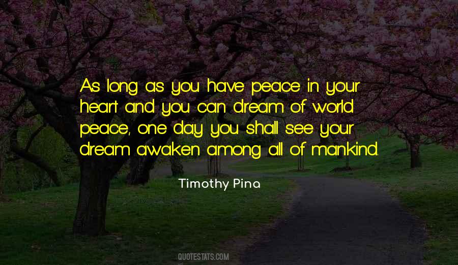 Have Peace In Your Heart Quotes #1294496
