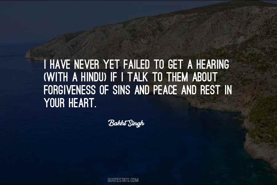 Have Peace In Your Heart Quotes #1436239
