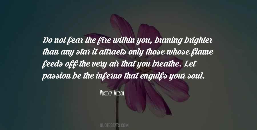 Soul Burning Quotes #1017661
