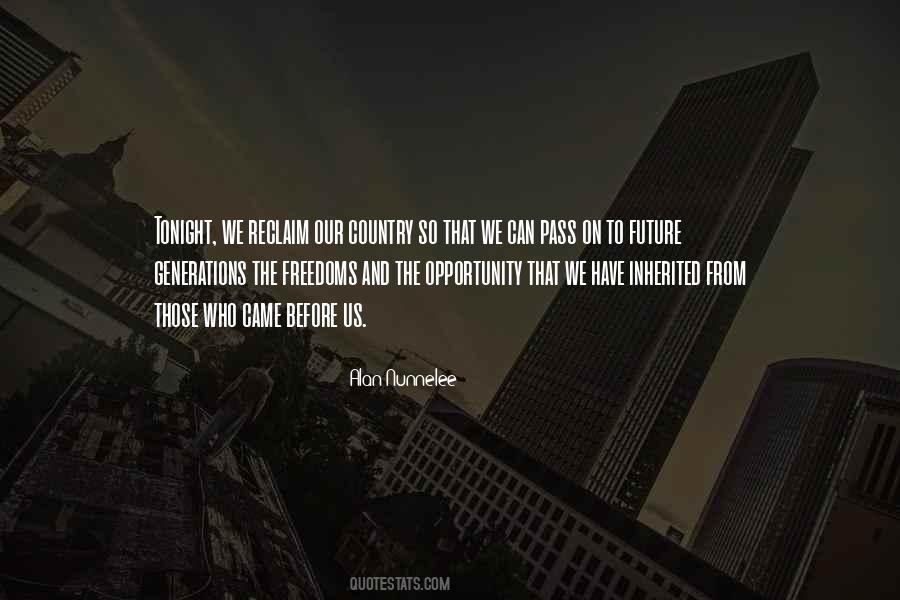 Opportunity Pass You By Quotes #1665344
