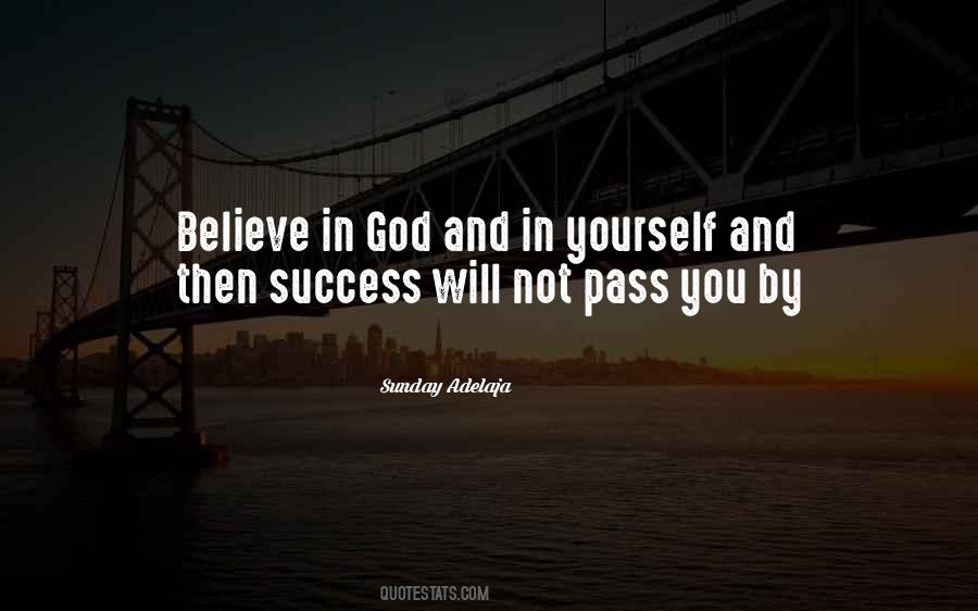 Opportunity Pass You By Quotes #539238