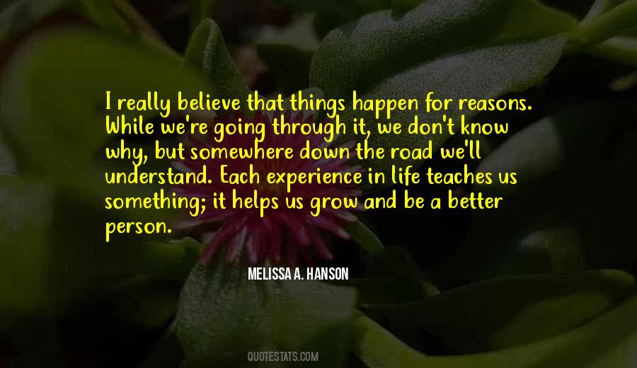 Each Experience Quotes #1725415