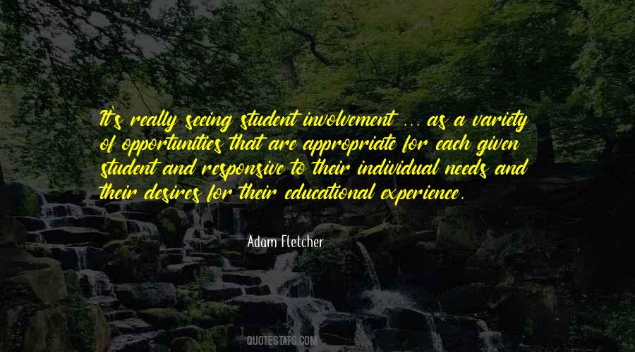 Each Experience Quotes #297707