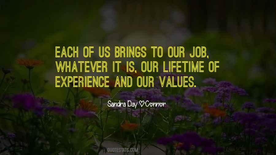 Each Experience Quotes #337611