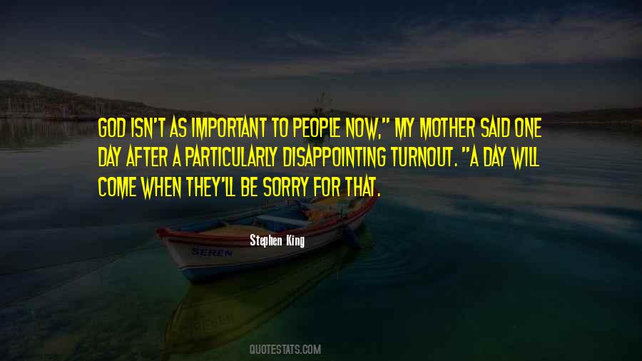 Mother Important Quotes #119352