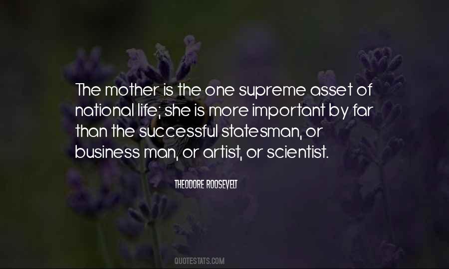 Mother Important Quotes #512135