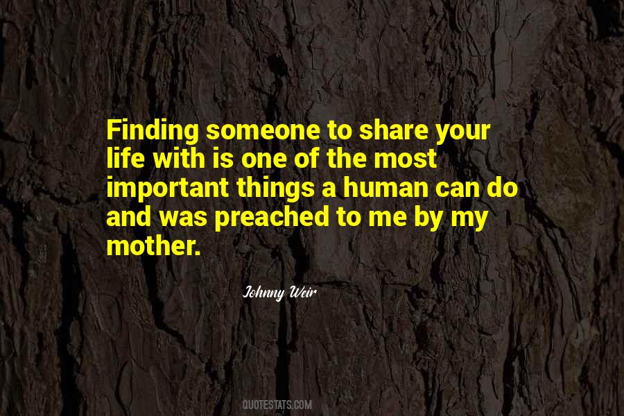 Mother Important Quotes #539946