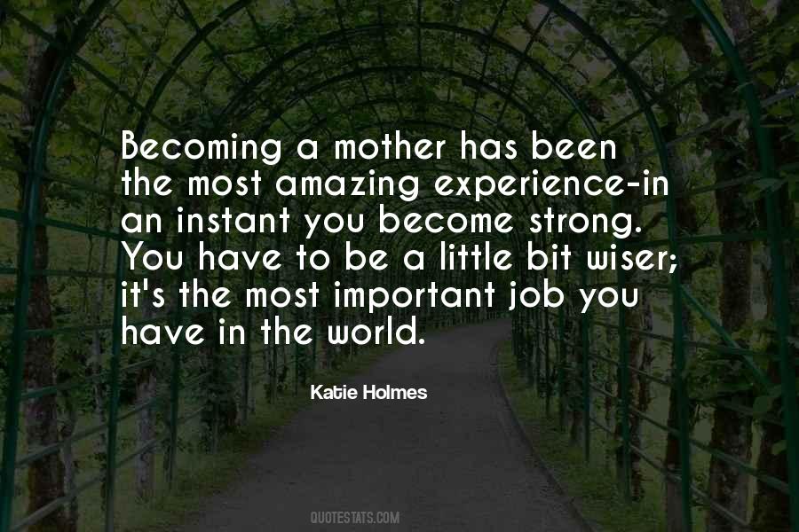 Mother Important Quotes #709625