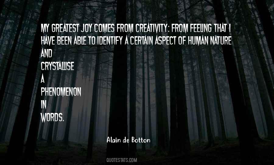 Creativity Of Nature Quotes #585432