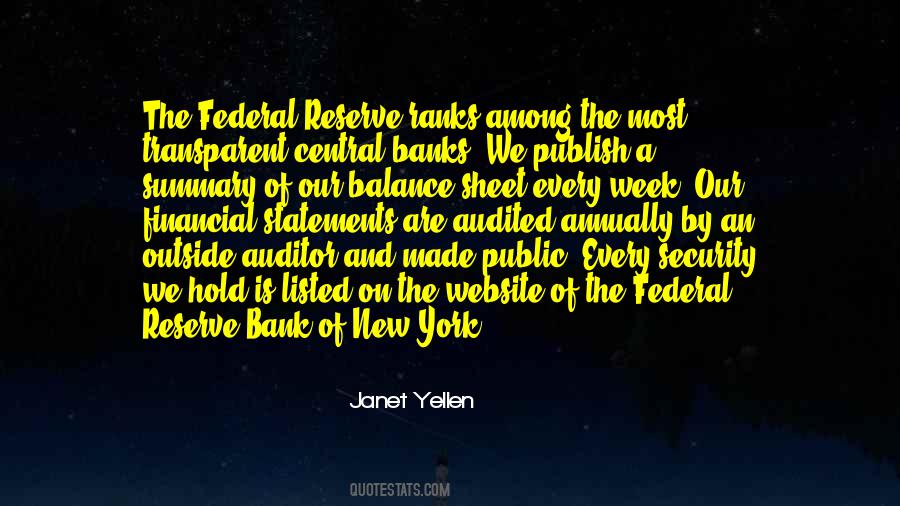 Federal Bank Quotes #228153