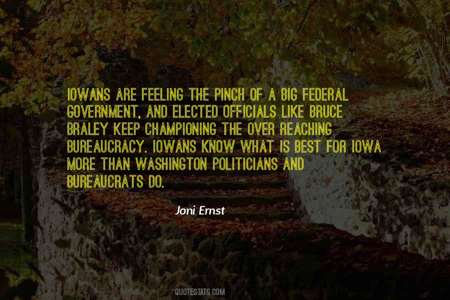 Federal Bureaucracy Quotes #1413182