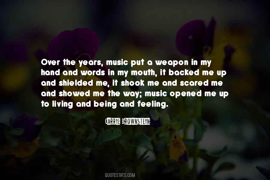 Feeling Scared Me Quotes #1407735