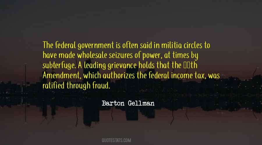 Federal Income Tax Quotes #387336