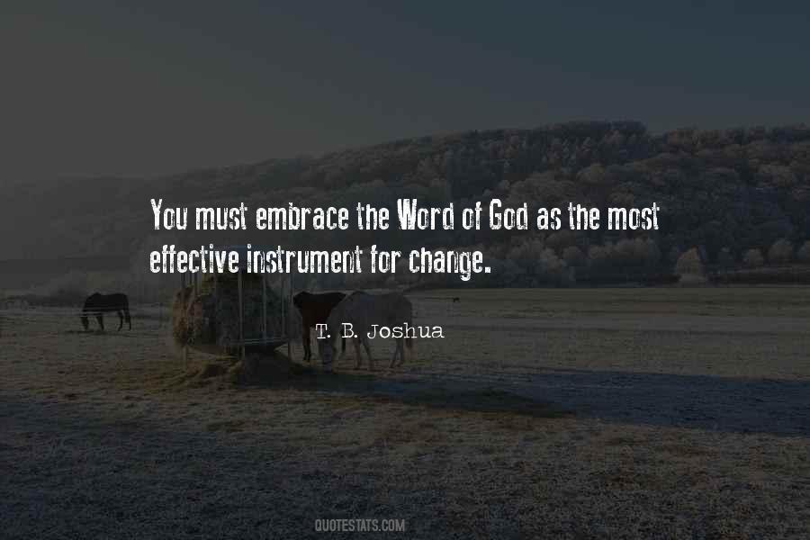Embrace God Quotes #311956