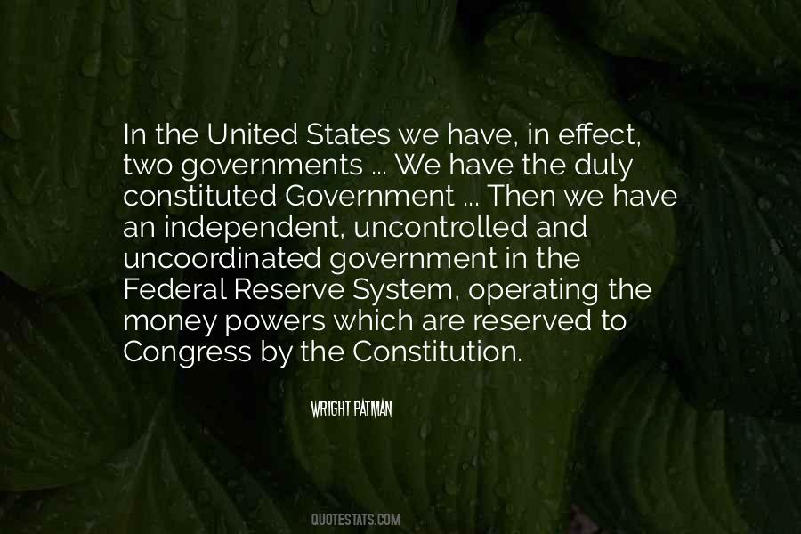 Federal Reserve System Quotes #894320
