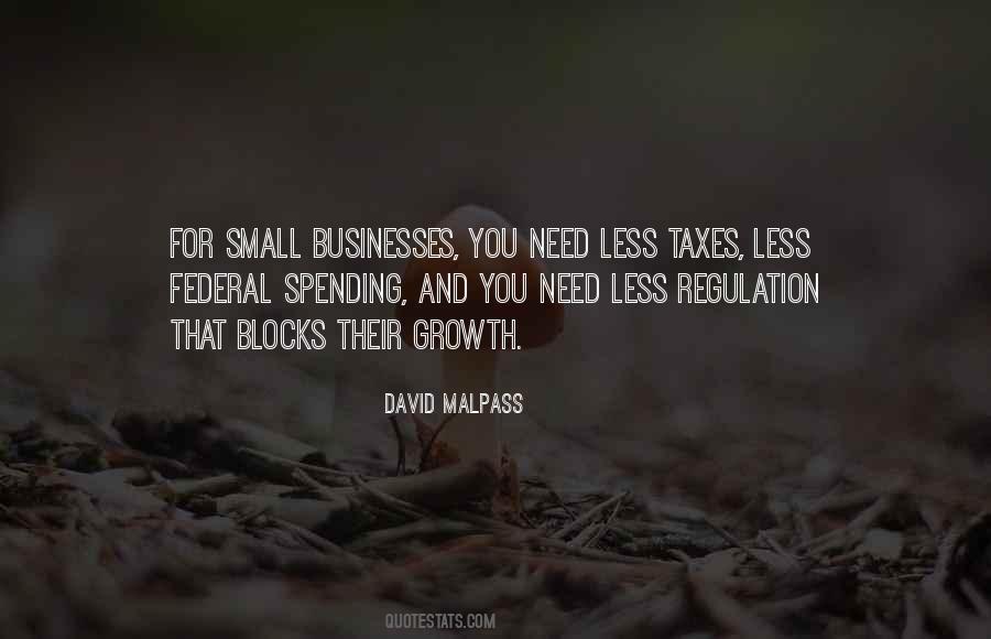 Federal Spending Quotes #1340346