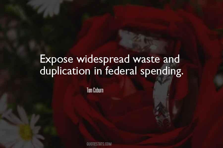 Federal Spending Quotes #1385496