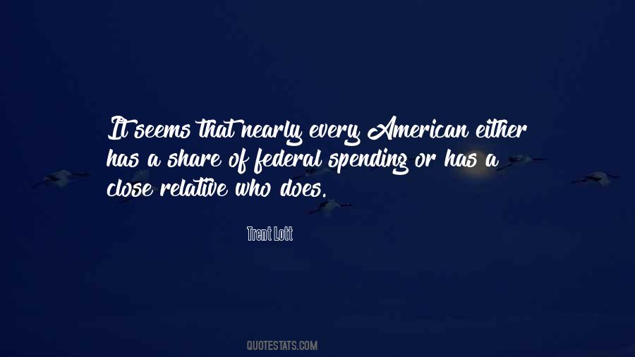 Federal Spending Quotes #237004