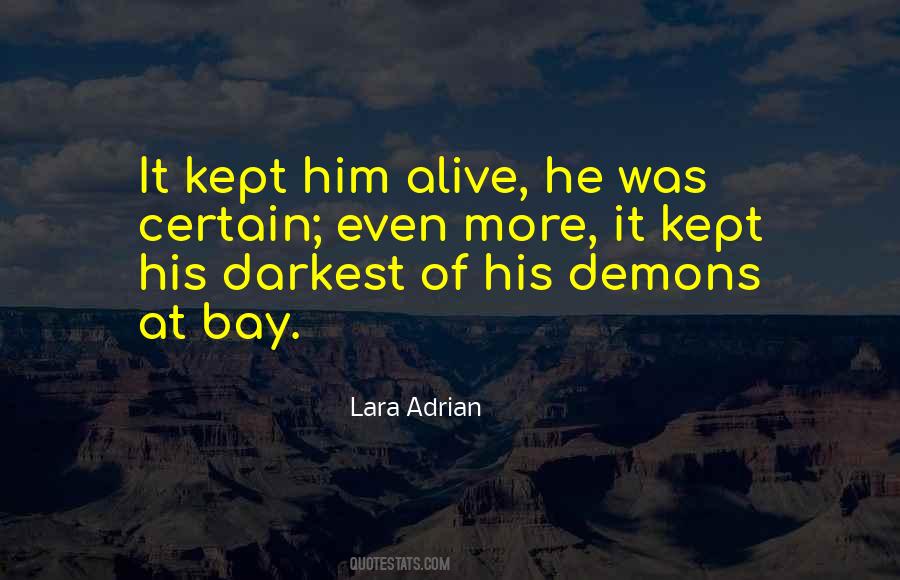 His Demons Quotes #417542