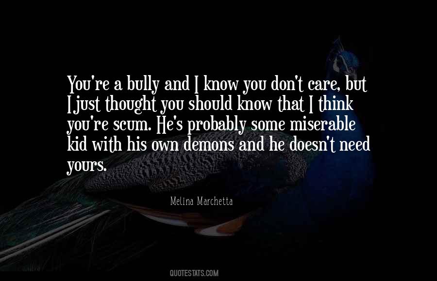 His Demons Quotes #796397