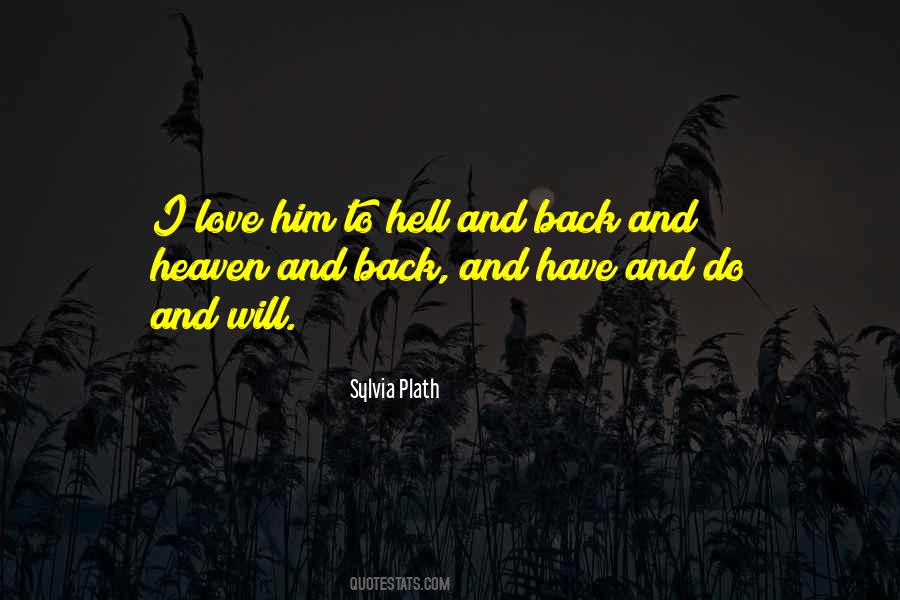 Quotes About Hell And Back #1592399