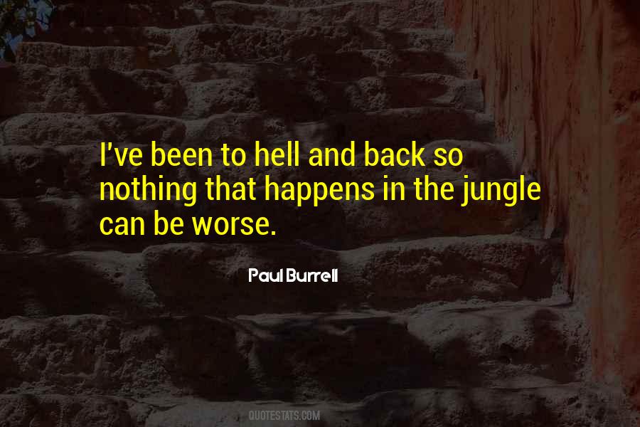 Quotes About Hell And Back #1722539