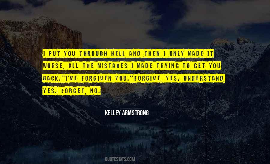 Quotes About Hell And Back #201229
