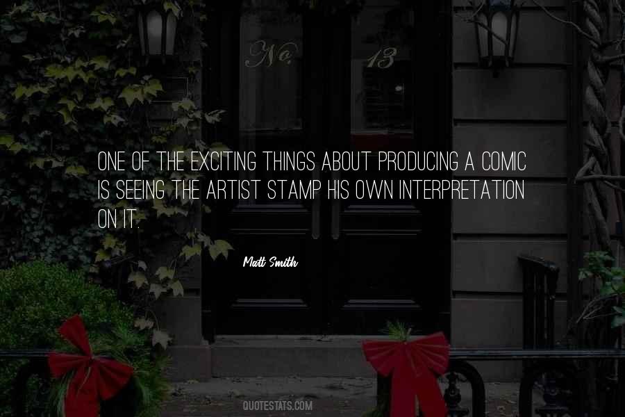Comic Artist Quotes #749631