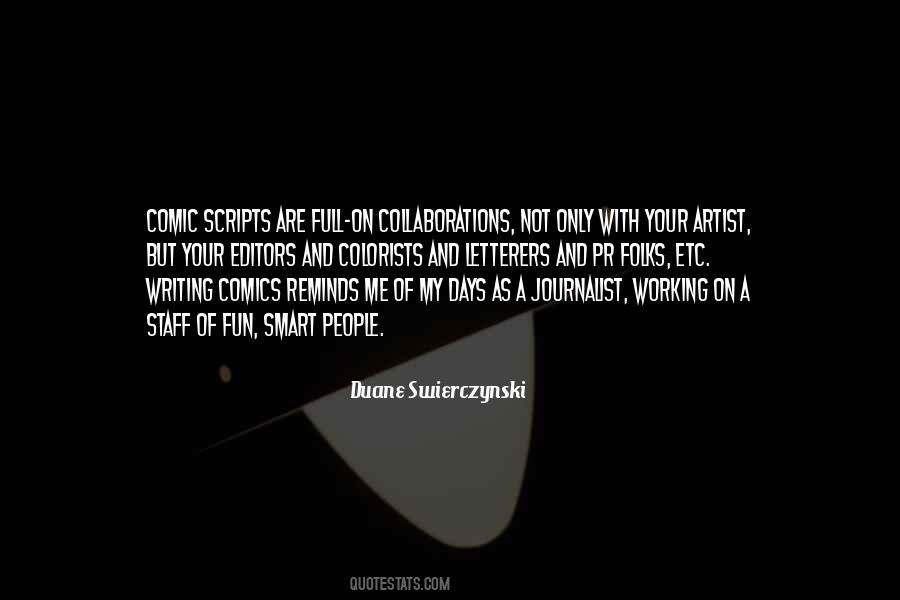 Comic Artist Quotes #962073