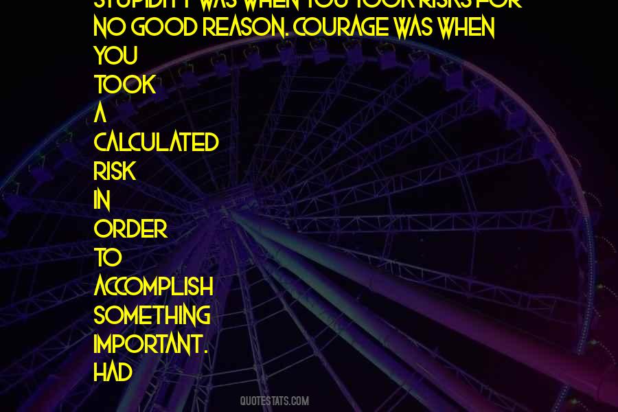When You Accomplish Something Quotes #1173629