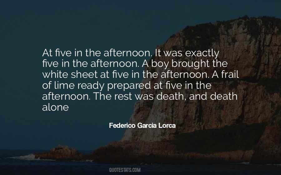 Federico Lorca Garcia Quotes #937692