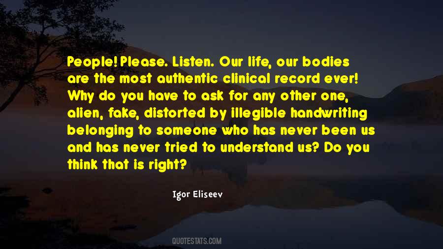 Please Listen Quotes #1515546