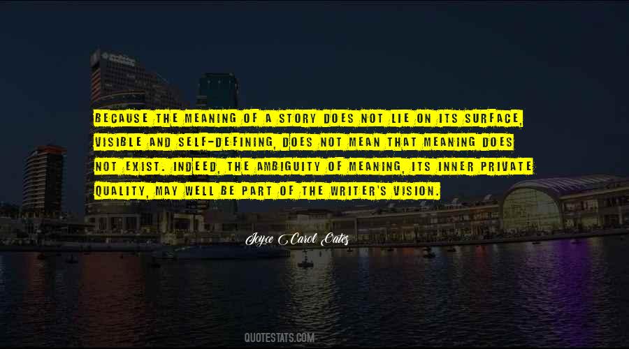 Inner Meaning Quotes #68705