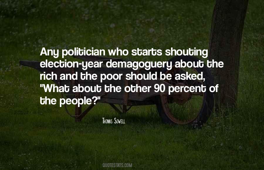 Rich Politician Quotes #1035169