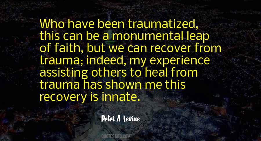 Heal From Trauma Quotes #702075