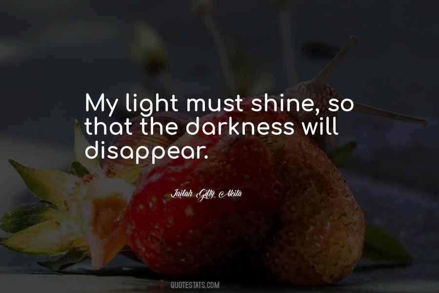Light The Darkness Quotes #83425
