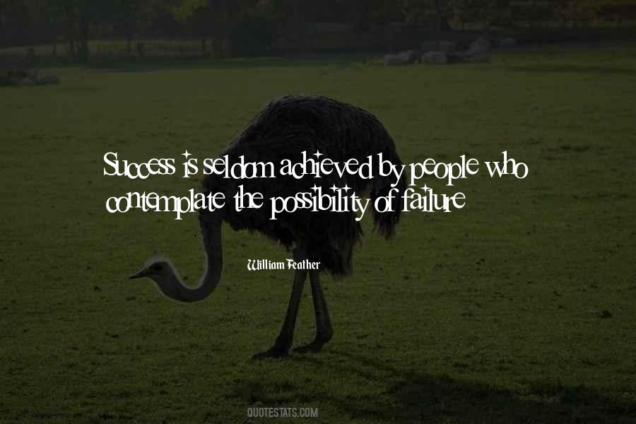 Possibility Of Failure Quotes #742388