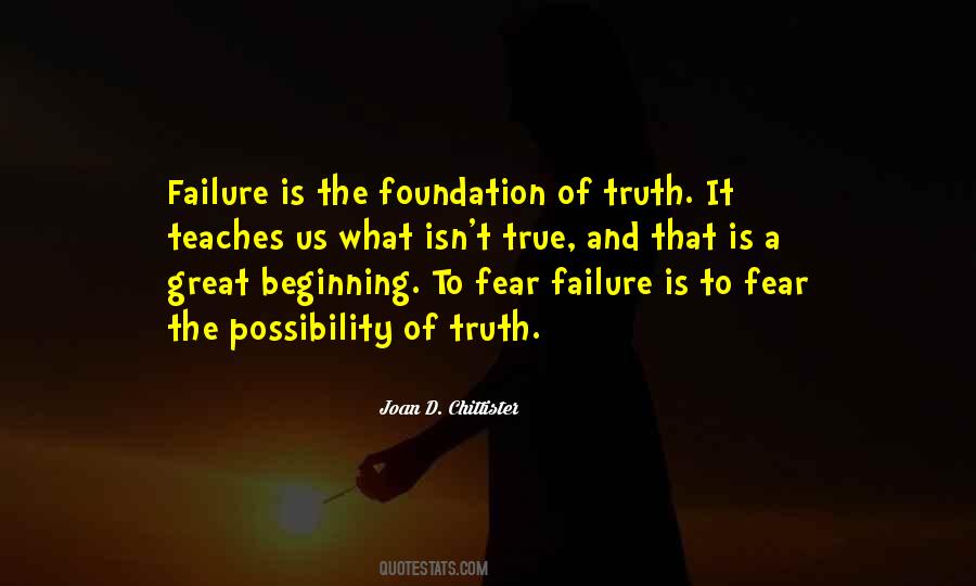 Possibility Of Failure Quotes #935941