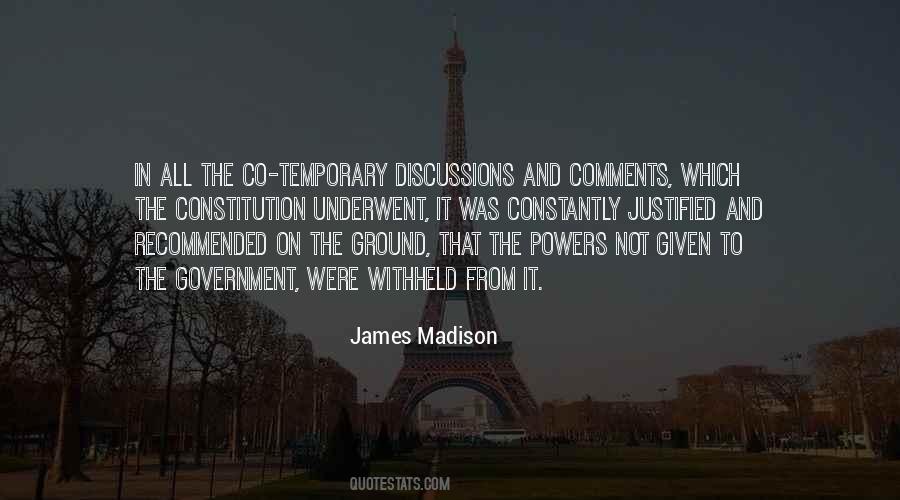 Quotes About Constitution And Government #185071